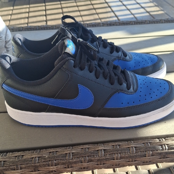 Nike Other - Nike Men's Black and Royal Blue Sneakers
